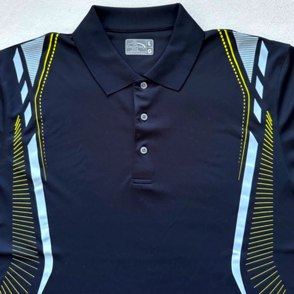 Champions Tour Polo | Men’s Large Golf Shirt EUC - Picture 7 of 10